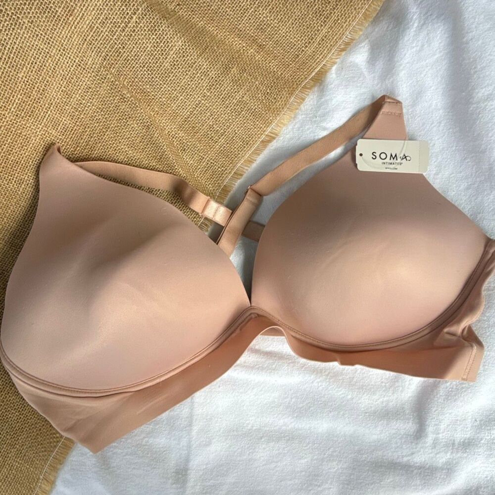 NWT Soma ENBLISS Luxe Plunge Bralette XXL - Hush - Picture 3 of 8